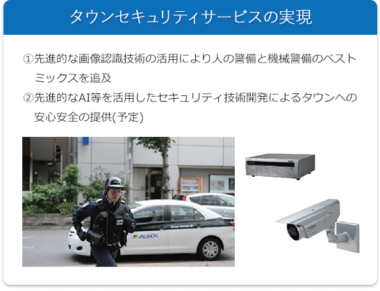 タウンセキュリティサービスの実現